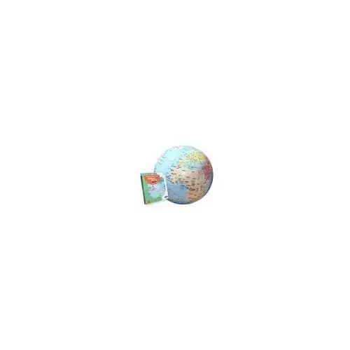 Mg dystrybucja Globus 42 cm- polityczny świat, piłka