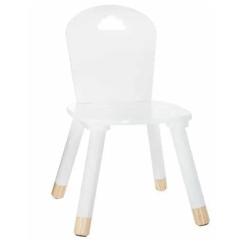 Mia home Krzesło dla dzieci cloud, białe, 50x28x28 cm