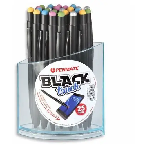 Micro, Długopis automatyczny Touch Black Tub A 25