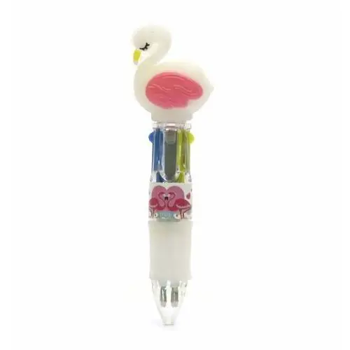 Długopis mini flaming 4 kolory szkolny Midex