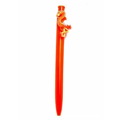 Flaming czerwony długopis szkolny Midex