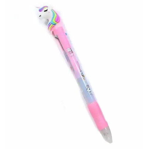 Midex Jednorożec długopis dla dzieci 2w1 różne kolory