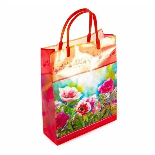 Midex Kolorowe kwiaty torba na prezenty różne kolory
