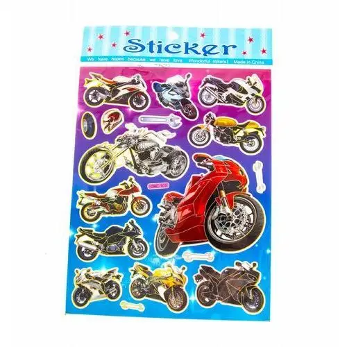 Midex Naklejki dla dzieci motocykle motory