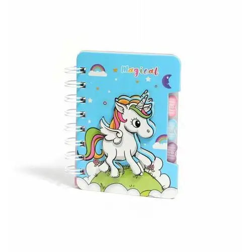 Midex Notes jednorożec unicorn zeszyt mini pamiętnik