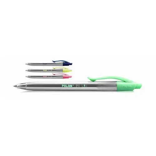 Długopis automatyczny, Silver, mix kolorów