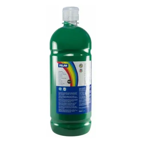 Farba tempera, butelka 1000 ml, zielona ciemna
