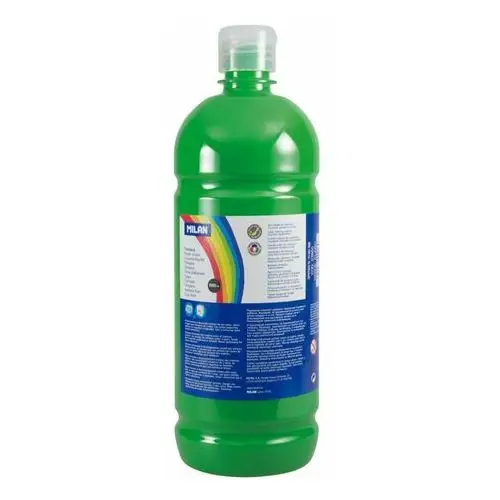 Milan Farba tempera, butelka 1000 ml, zielona jasna