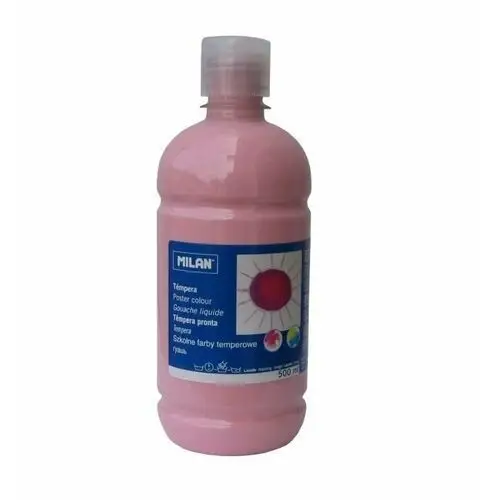Farba tempera, rosa palido, 500 ml Milan