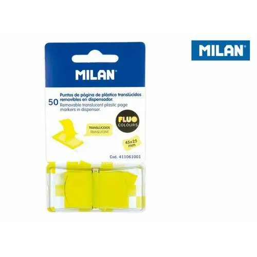 Indeksy transparentne fluo Milan