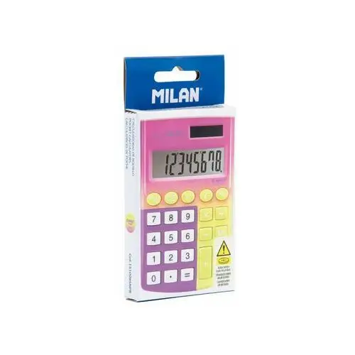 Kalkulator kieszonkowy sunset 151008snpr fioletowo - różowy Milan