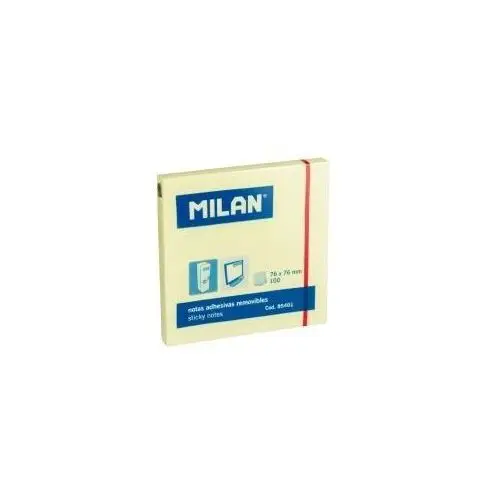 Milan Karteczki samoprzylepne 76 x 76 mm 100 kartek