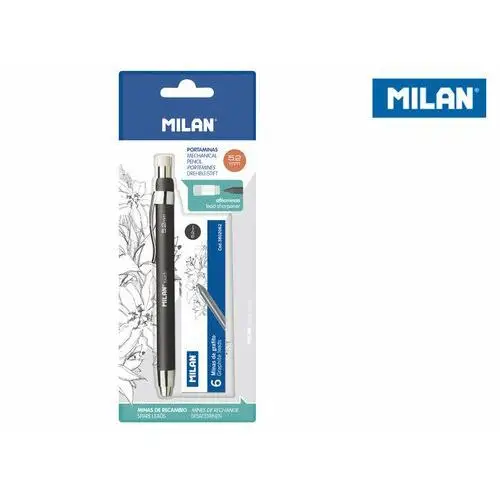 Ołówek kubuś touch, 5,2 mm + grafity Milan