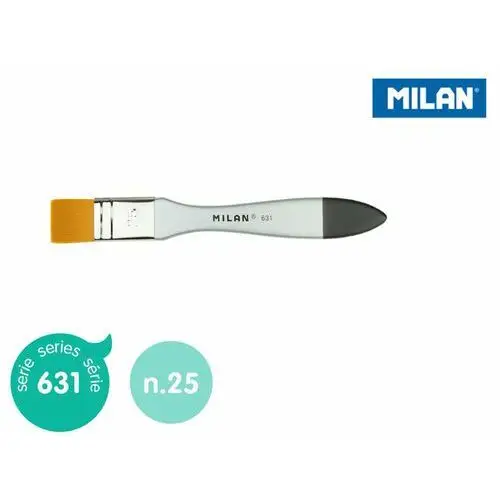 Milan Pędzel spalter premium synthetic seria 631 nr 25 blister