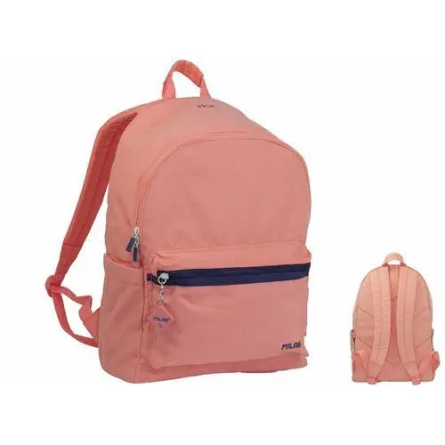 Plecak szkolny dla chłopca i dziewczynki różowy Milan, kolor różowy