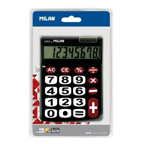 Kalkulator 8 Pozycji Duże Klawisze