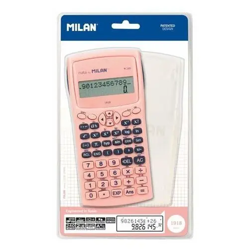 Kalkulator naukowy milan m240 159110sncpbl różowy Milan polska