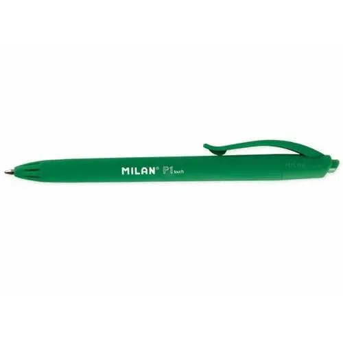 Zestaw długopisów Rubber touch, zielony, 25 sztuk