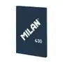 Zeszyt notes klejony A4 MILAN w kratkę, 48 kartek, seria 1918, niebieski Sklep
