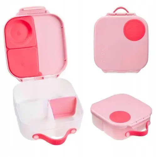 Mini lunchbox B.box dla Dziecka Mini śniadaniówka z przegródkami Różowa