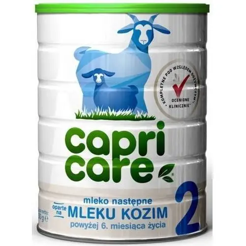 Capricare 2 mleko następne oparte na mleku kozim od 6. miesiąca życia 400g Miralex