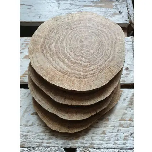 Drewniane podkładki komplet 4 sztuk