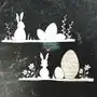 Wielkanocne zajączki z pisankami oribella Miszmasz papierowy Sklep