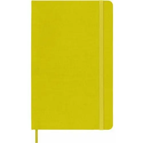 Notes Moleskine Classic L (13x21cm) w linie, twarda oprawa, żółty
