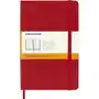 Notes Moleskine Classic M (11,5x18 cm) w linie, twarda oprawa, czerwony, 208 stron Sklep