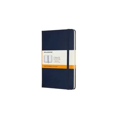 NOTES MOLESKINE CLASSIC M (11,5X18 CM) W LINIE, TWARDA OPRAWA, SAPPHIRE BLUE, 208 STRON, NIEBIESKI