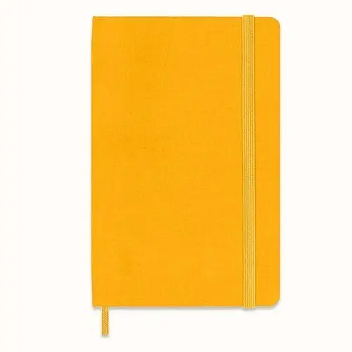 Moleskine Notes classic p (9x14 cm), w linie, twarda oprawa, orange yellow, 192 strony, pomarańczowy