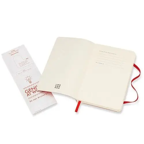 Moleskine Notes classic p (9x14cm), w linie, miękka oprawa, 192 strony, czerwony