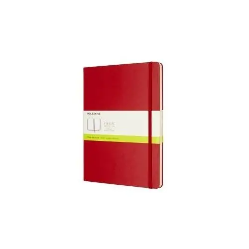 Moleskine Notes classic xl (19x25 cm) gładki, twarda oprawa, 192 strony, czerwony