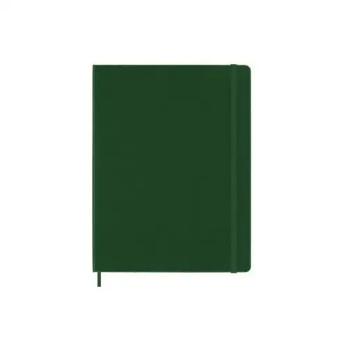 Moleskine Notes classic xl (19x25cm) w kratkę, twarda oprawa, myrtle green, 192 strony, zielony
