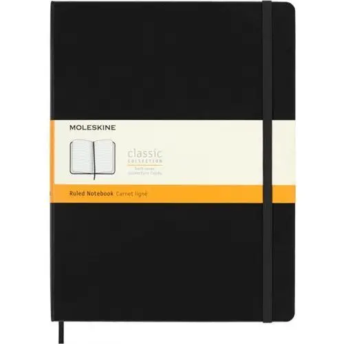 Moleskine Notes classic xl (19x25cm) w linie, twarda oprawa, 192 strony, czarny