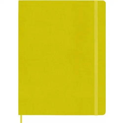 Moleskine Notes classic xl (19x25cm) w linie, twarda oprawa, żółty