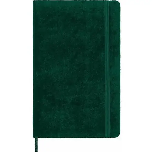 Moleskine Notes edycja limitowana velvet l (13x21 cm) w linie, zielony box