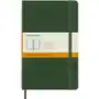 Notes Moleskine L (13x21cm) w linie, twarda oprawa, myrtle green, 240 stron Sklep