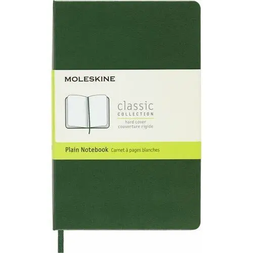 Moleskine Notes p (9x14cm) gładki, twarda oprawa, zielony