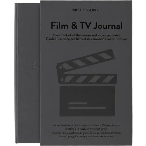 Moleskine Notes passion journal movies & tv, 400 stron