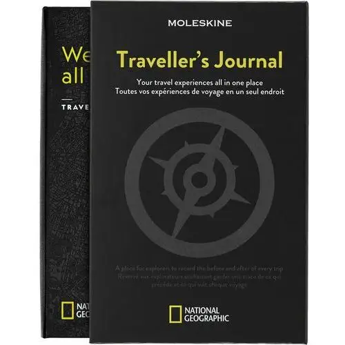 Moleskine Notes passion journal travellers national geographic, 400 stron