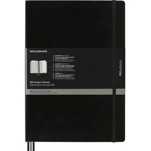 Notes pro project planner a4 twarda oprawa, czarny Moleskine