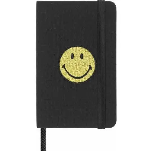 Notes Moleskine Smiley Xs (6,5X10,5Cm) Gładki, Twarda Oprawa, Czarny W Pudełku