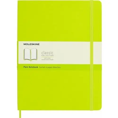 Moleskine Notes xl (19x25cm) gładki, miękka oprawa, lemon green, 192 stron