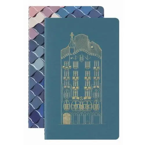 Moleskine Zestaw 2 zeszytów cahier journals l casa batlló