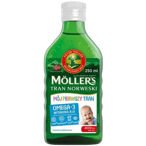 Möller's Suplement diety mój pierwszy tran norweski dla dzieci