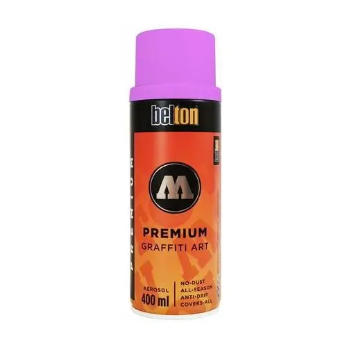 Farba w sprayu belton premium - 400 ml - neon pink Molotow