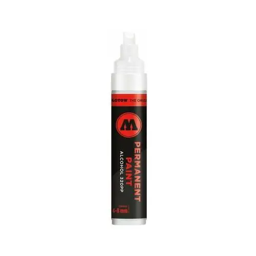 Marker 320pp chisel 4-8 mm signal white Molotow