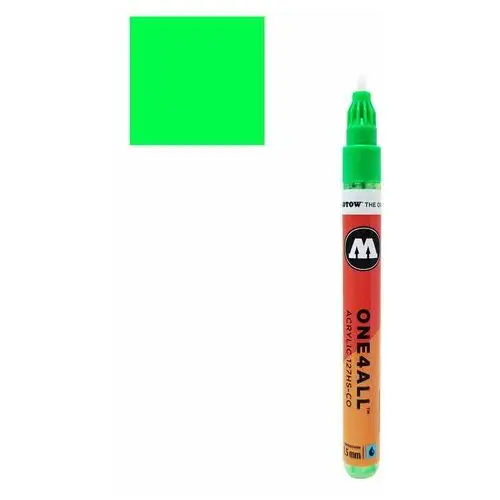 Molotow Marker akrylowy one4all 127hs-co - 1,5 mm crossover - neon green fluo