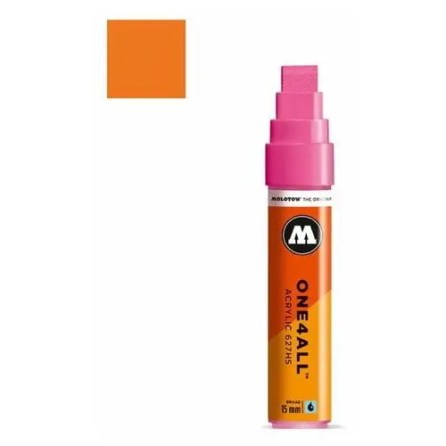 Marker akrylowy Molotow One4All 627HS 15 mm dare orange 085